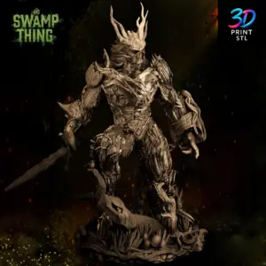 Swamp Thing DC Comics | 3D Print Model | STL