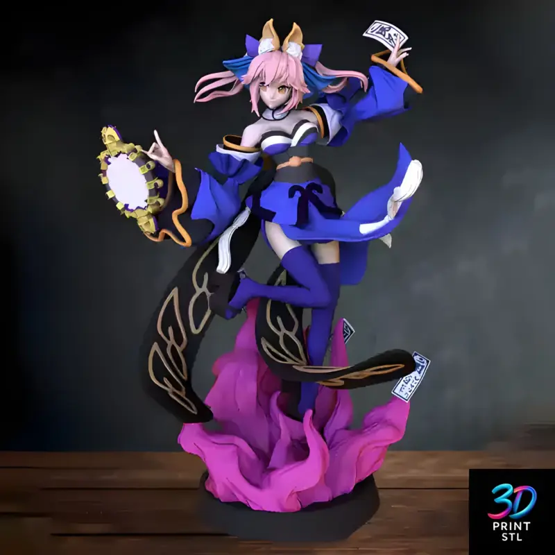 Tamamo no Mae Fate Grand Order | STL for 3D Printers - Image 2