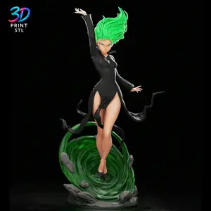 Tatsumaki One Punch Man | 3D Print Model | STL
