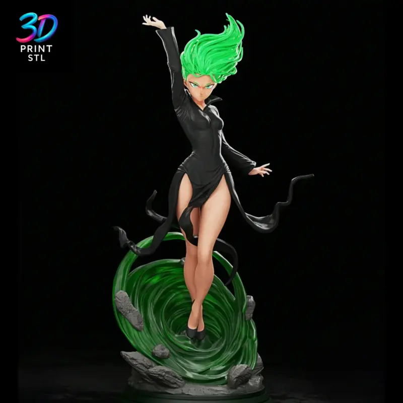 Tatsumaki One Punch Man | 3D Print Model | STL