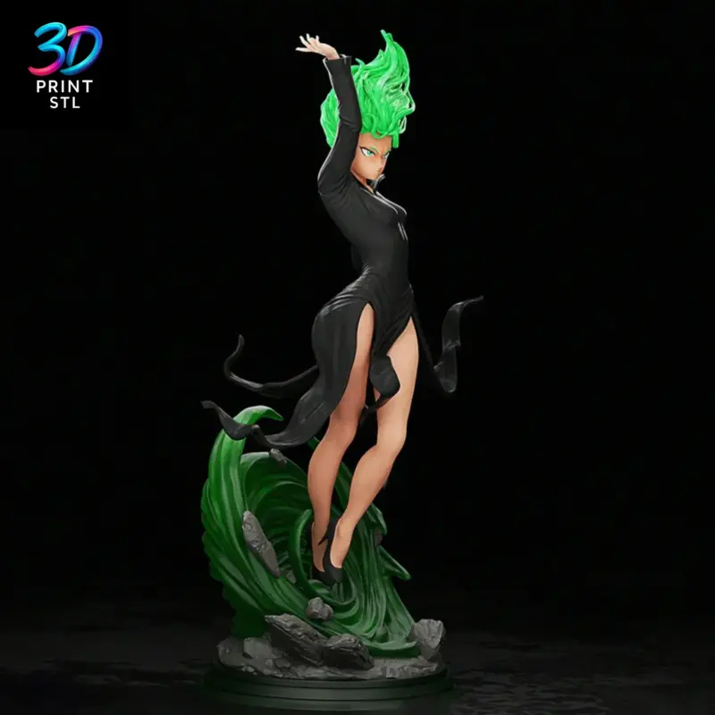 Tatsumaki One Punch Man | 3D Print Model | STL - Image 2