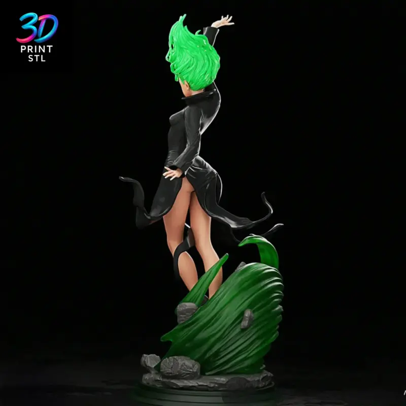 Tatsumaki One Punch Man | 3D Print Model | STL - Image 3
