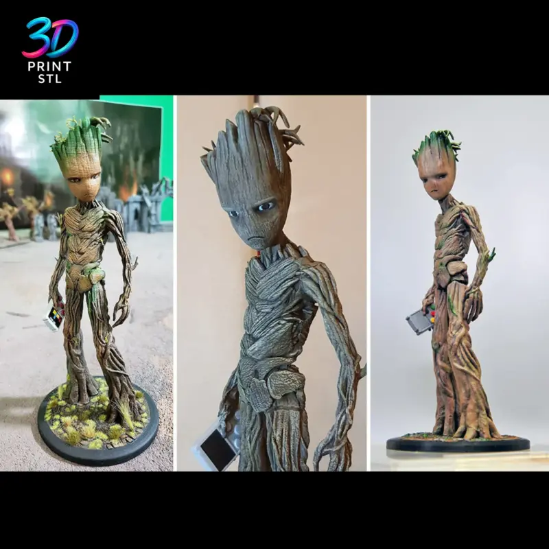 Teen Groot Guardians of the Galaxy | 3D Print Model | STL - Image 2