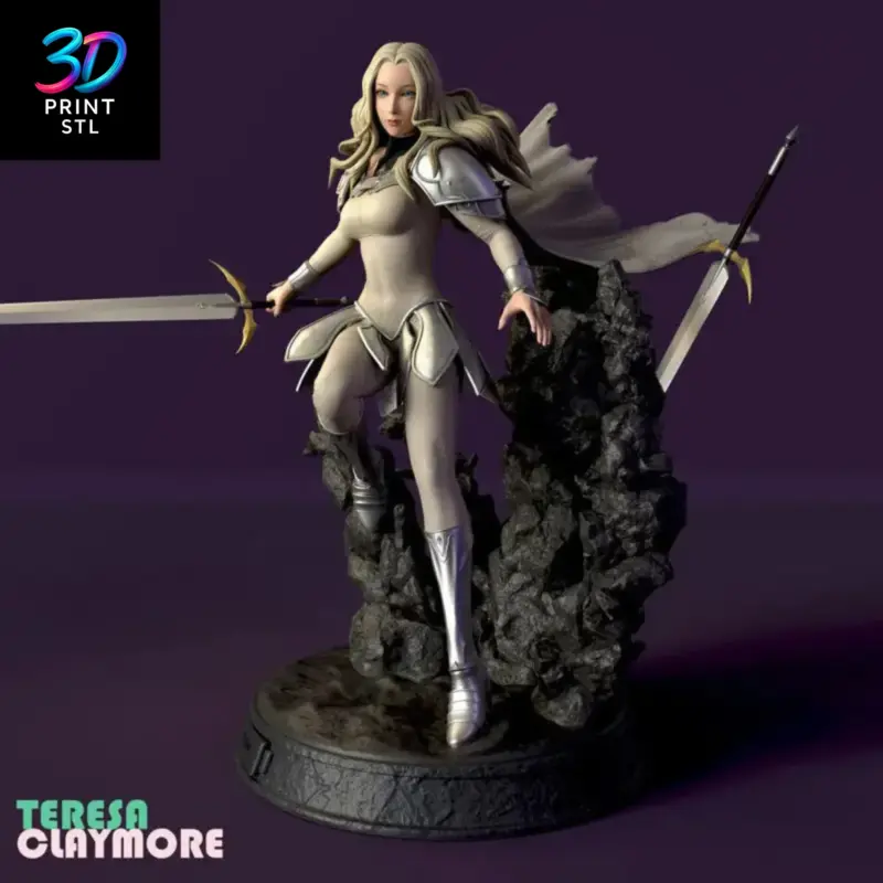 Teresa Figure Claymore | 3D Print File | STL - Image 2