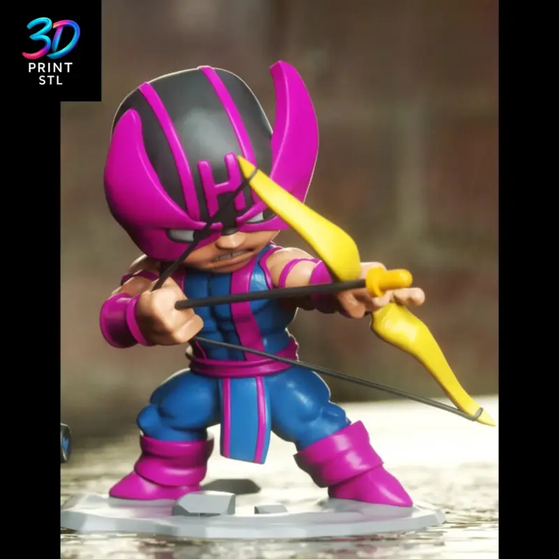 Thanos vs Avengers Chibi Diorama Marvel | STL File for 3D Printing - Image 10