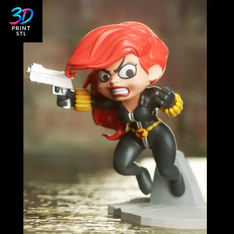 Thanos vs Avengers Chibi Diorama Marvel | STL File for 3D Printing - Image 9