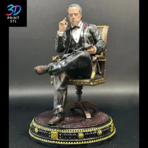 The Godfather Classic Cinema | 3D Print File | STL
