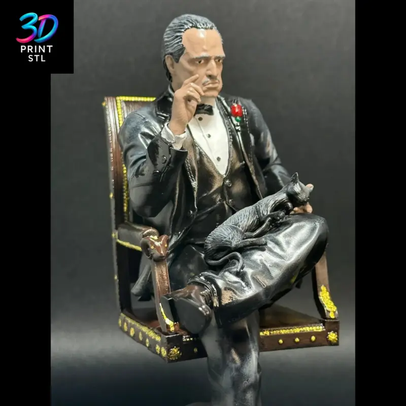 The Godfather Classic Cinema | 3D Print File | STL - Image 3