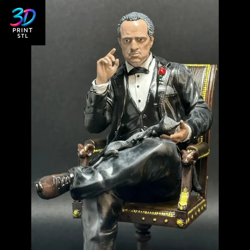 The Godfather Classic Cinema | 3D Print File | STL - Image 4