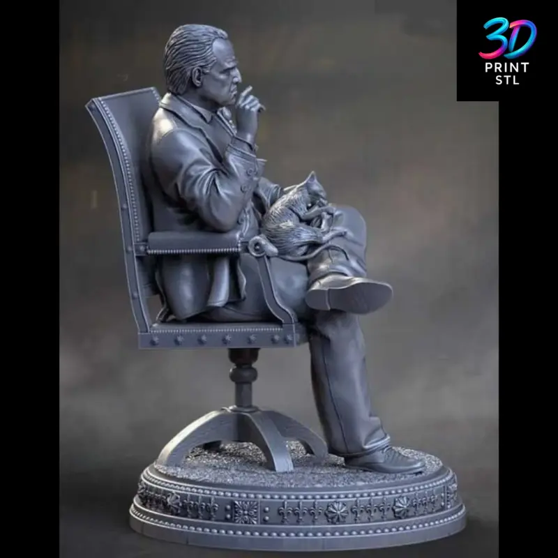 The Godfather Classic Cinema | 3D Print File | STL - Image 6