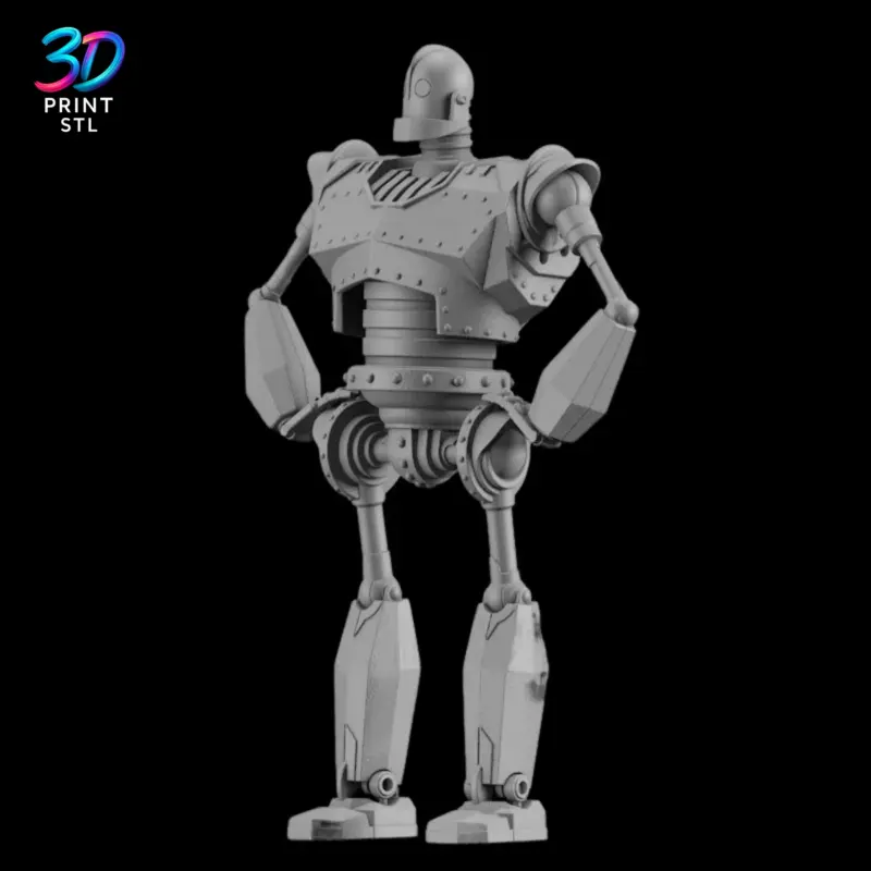 The Iron Giant Figure | STL for 3D Printers - Image 2