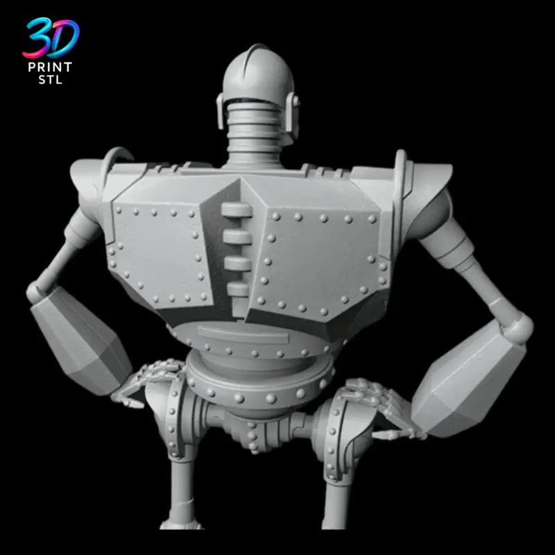 The Iron Giant Figure | STL for 3D Printers - Image 3