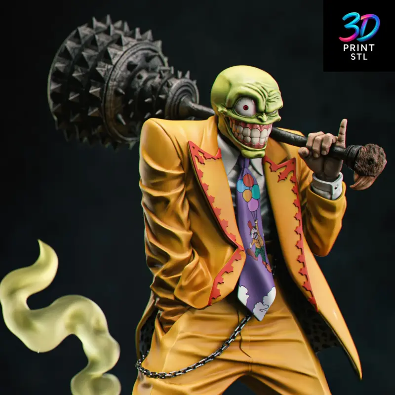 The Mask Figure | 3D Print File | STL - Image 4