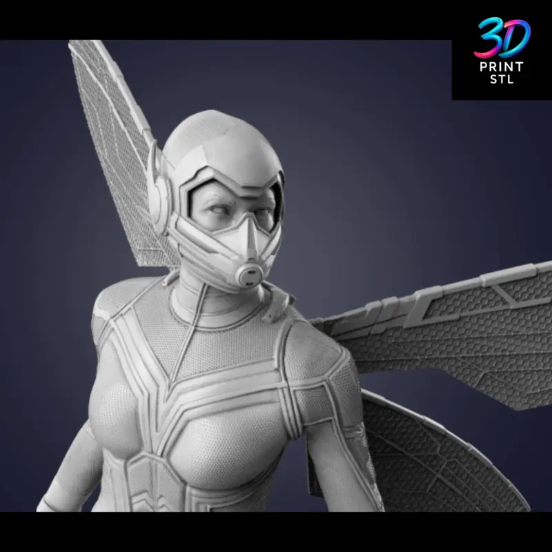 Wasp Figure Marvel | 3D Print Model | STL - Image 5