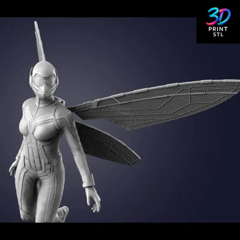 Wasp Figure Marvel | 3D Print Model | STL - Image 6