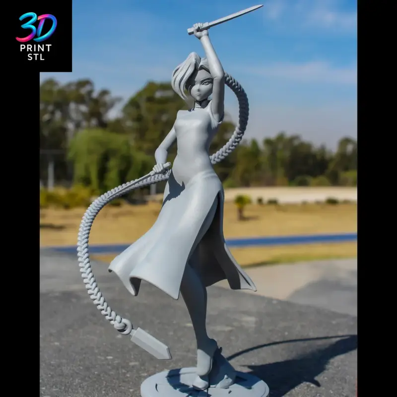 Thirteen Figure Scissor Seven | STL for 3D Printers - Image 5
