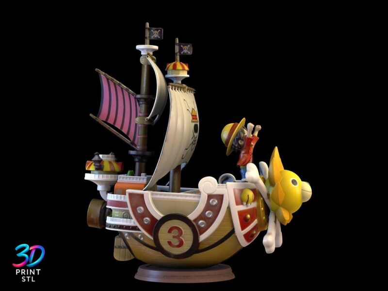 Thousand Sunny One Piece | 3D Print Model | STL