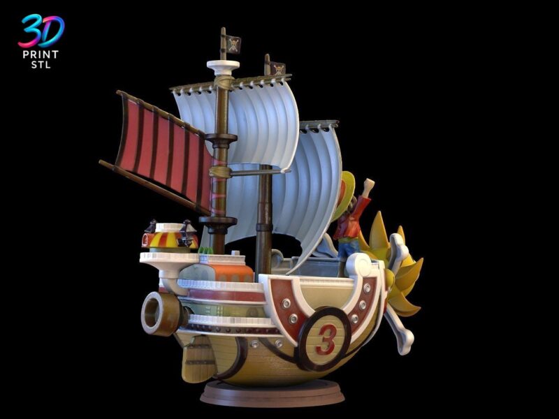 Thousand Sunny One Piece | 3D Print Model | STL - Image 2