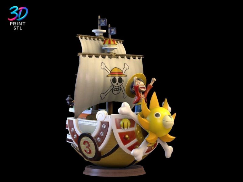 Thousand Sunny One Piece | 3D Print Model | STL - Image 7