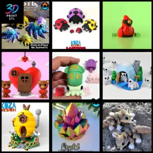 Tiny Flexi Wonders | 3D Print File | STL