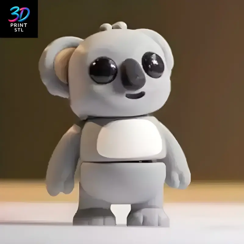 Tiny Koala | 3D Print File | STL