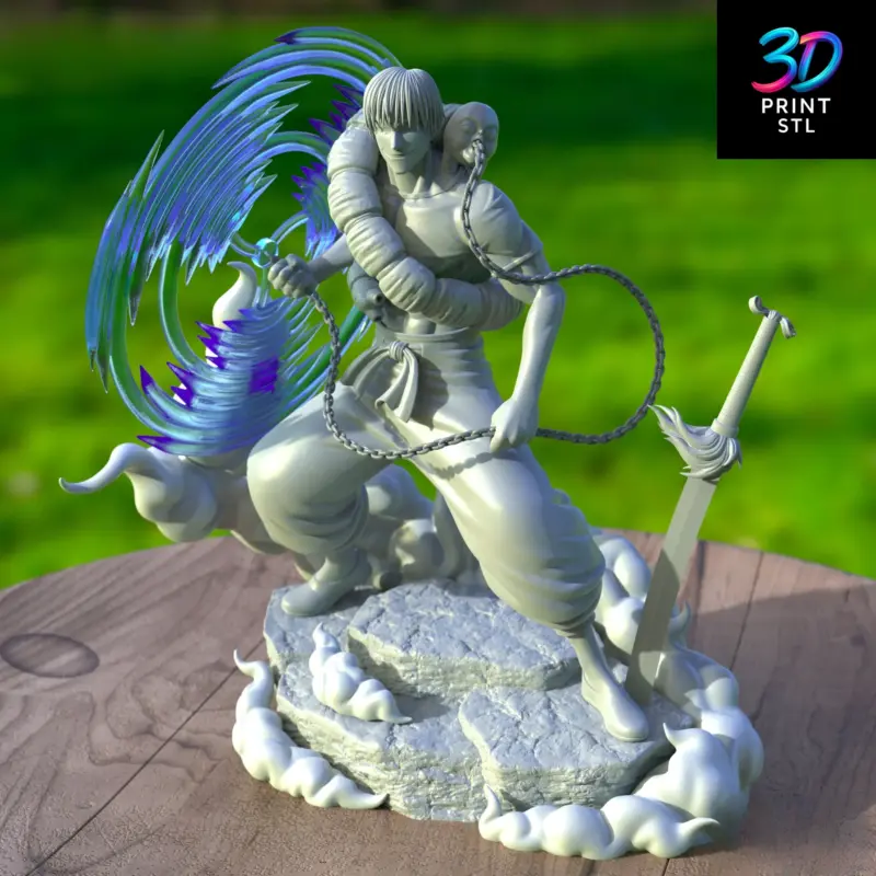 Toji Fushiguro Jujutsu Kaisen | 3D Print Model | STL
