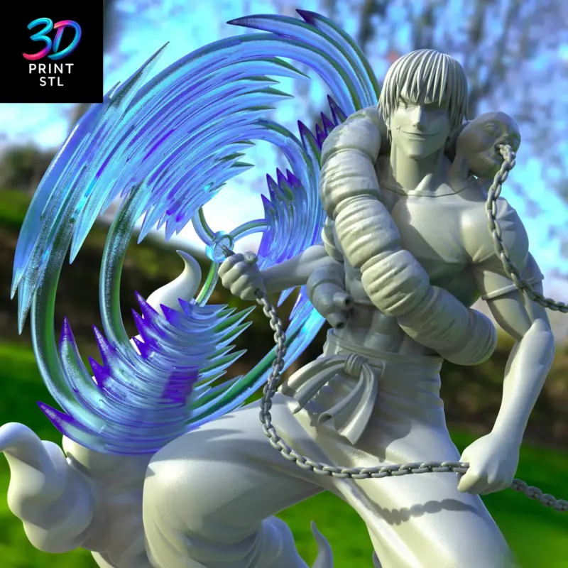 Toji Fushiguro Jujutsu Kaisen | 3D Print Model | STL - Image 2