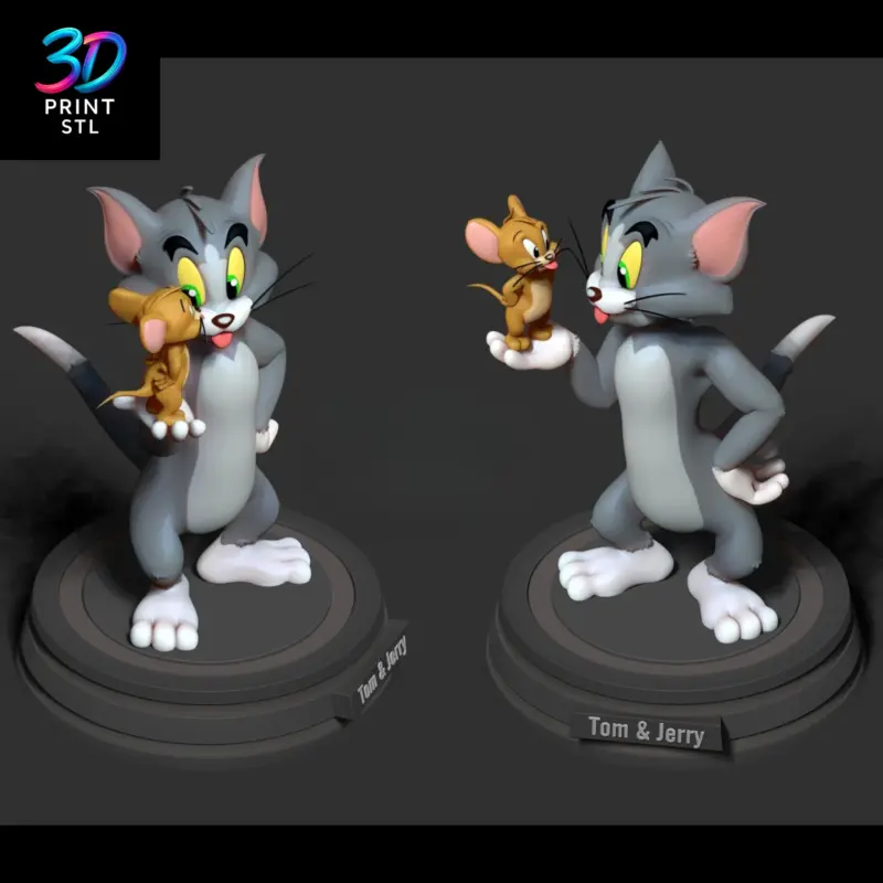 Tom & Jerry | STL for 3D Printers - Image 2
