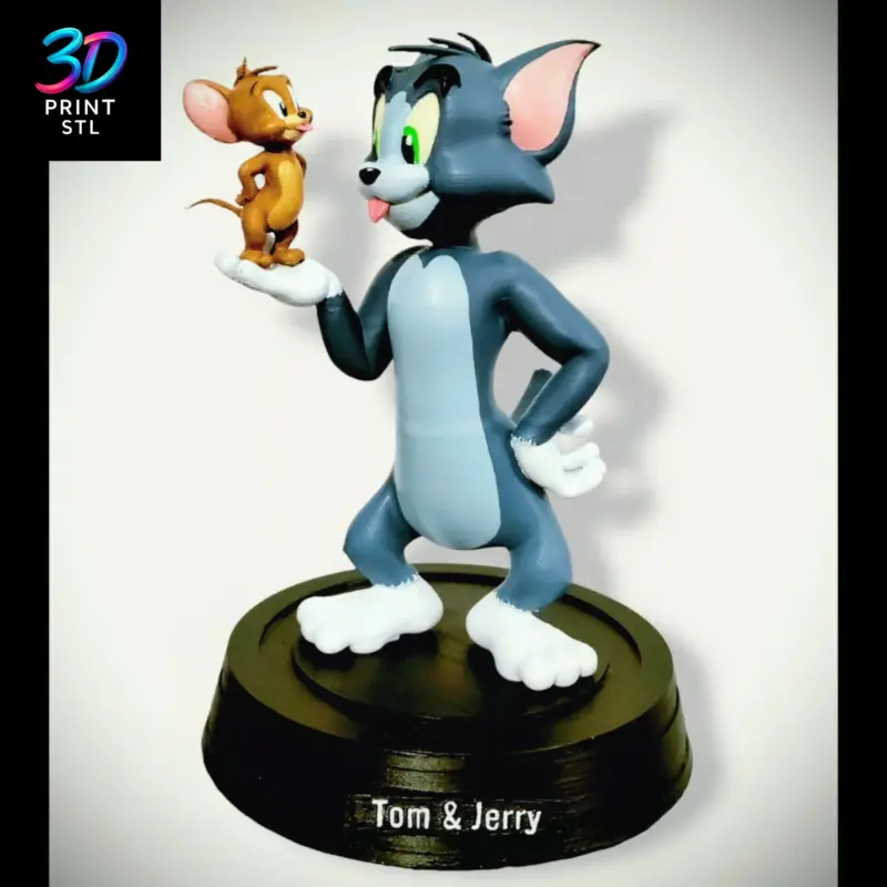 Tom & Jerry | STL for 3D Printers - Image 4