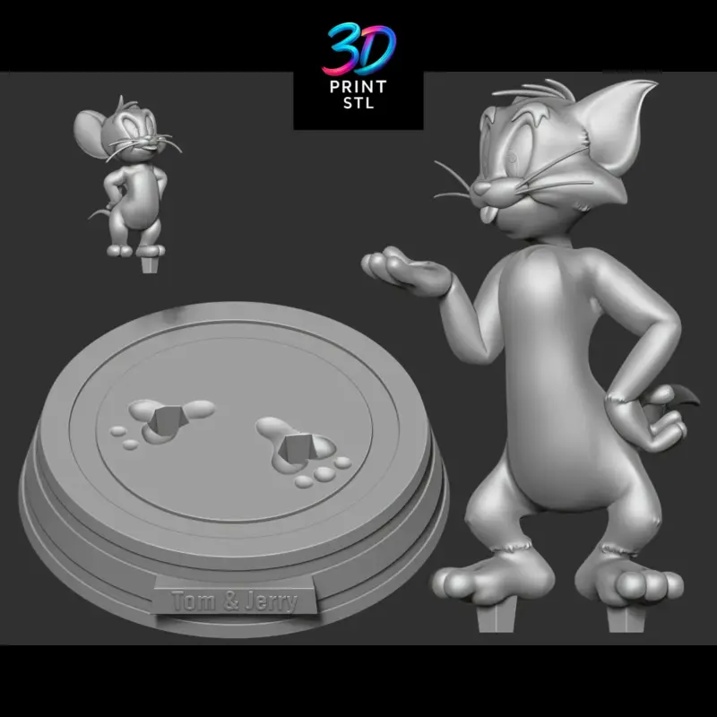 Tom & Jerry | STL for 3D Printers - Image 7