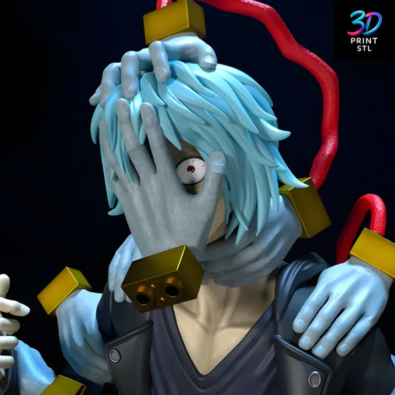 Tomura Shigaraki My Hero Academia | 3D Print File | STL - Image 2