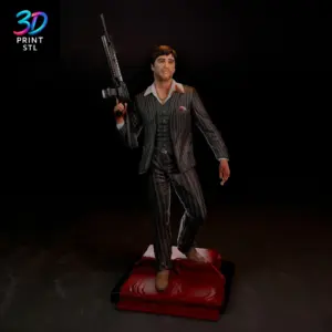 Tony Montana Scarface | 3D Print File | STL