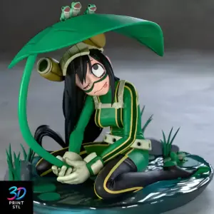 Tsuyu Asui My Hero Academia | STL for 3D Printers