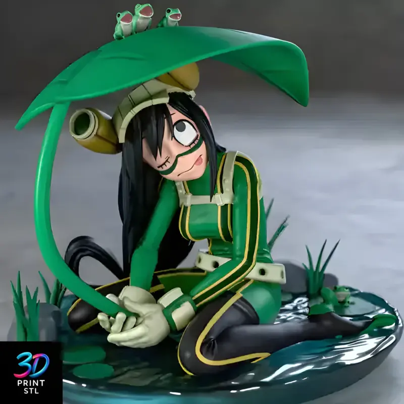 Tsuyu Asui My Hero Academia | STL for 3D Printers