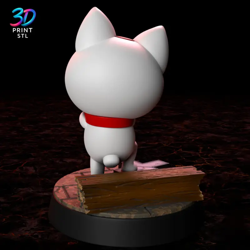 Turbo Granny Figure Dan Da Dan | 3D Print File | STL - Image 2