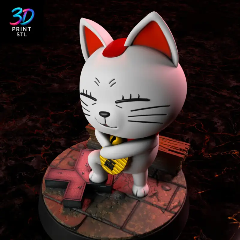 Turbo Granny Figure Dan Da Dan | 3D Print File | STL - Image 3