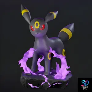 Umbreon Pokémon | 3D Print File | STL