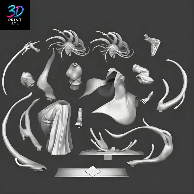 Unohana Retsu Bleach | STL File for 3D Printing - Image 3