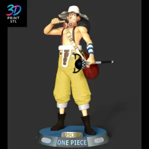 Usopp Figure One Piece | STL for 3D Printers