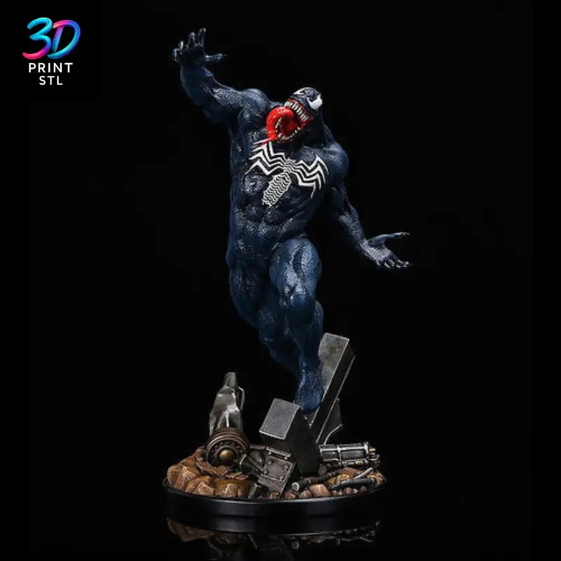 Venom Figure Marvel | 3D Print Model | STL