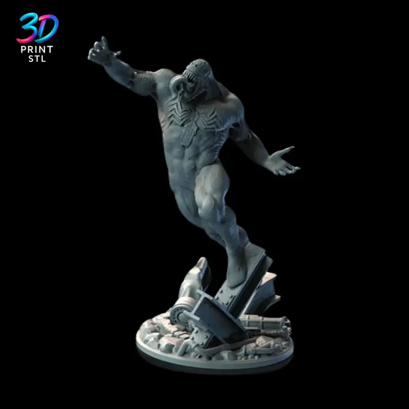 Venom Figure Marvel | 3D Print Model | STL - Image 3