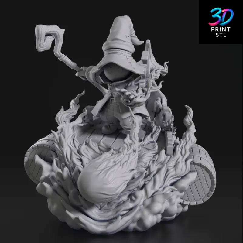 Vivi Ornitier Figure Final Fantasy IX | STL for 3D Printers - Image 2