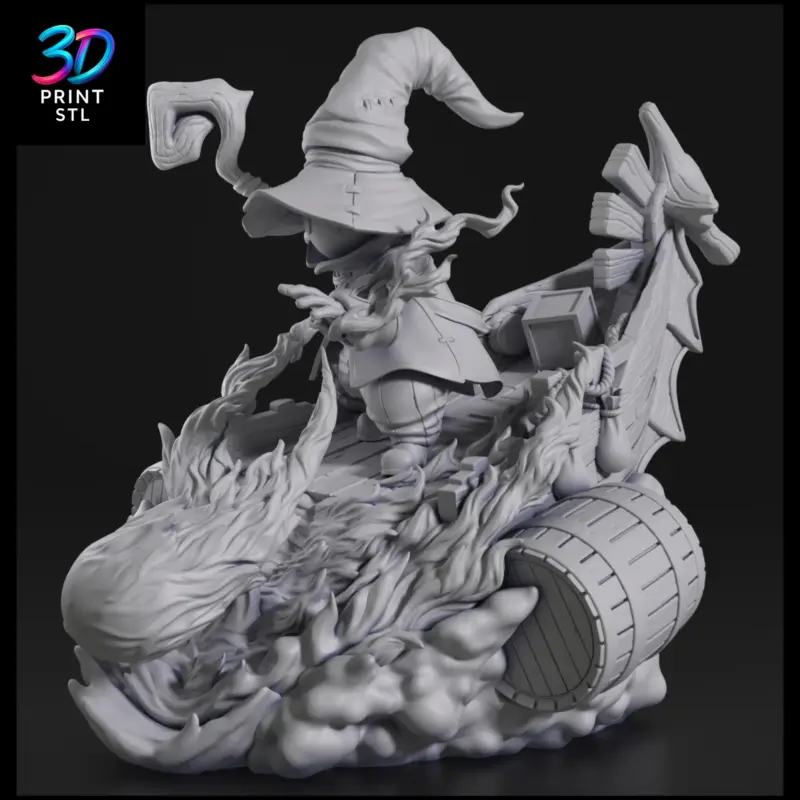 Vivi Ornitier Figure Final Fantasy IX | STL for 3D Printers - Image 4
