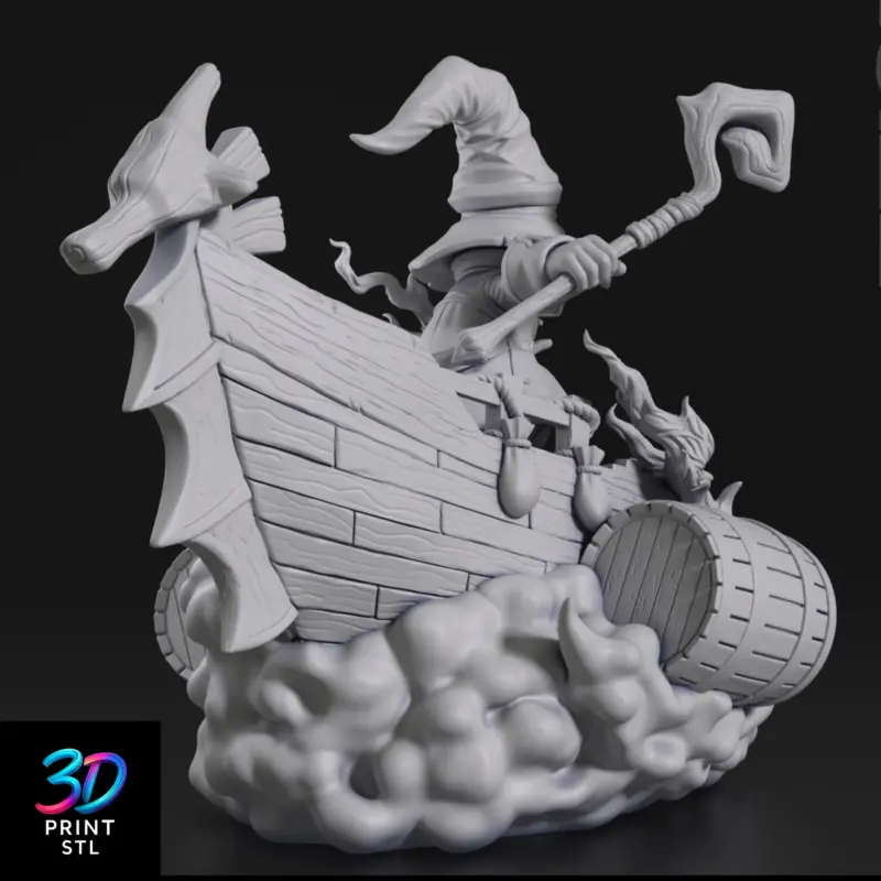 Vivi Ornitier Figure Final Fantasy IX | STL for 3D Printers - Image 5