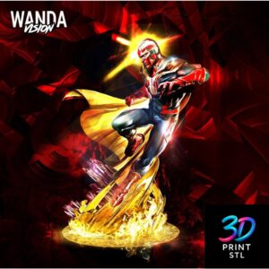 Wanda Vision Marvel | 3D Print File | STL