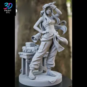 Winry Rockbell Diorama Fullmetal Alchemist | 3D Print File | STL