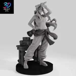Winry20Rockbell20Diorama20STL2020Fullmetal20Alchemist2020Stunning203D20Print20Figure202