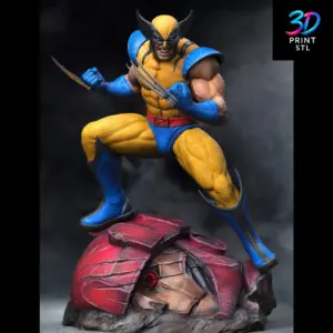 Wolverine X-Men | STL for 3D Printers