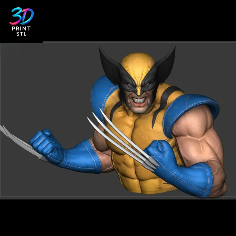 Wolverine X-Men | STL for 3D Printers - Image 2