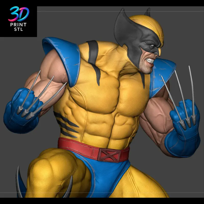 Wolverine X-Men | STL for 3D Printers - Image 3